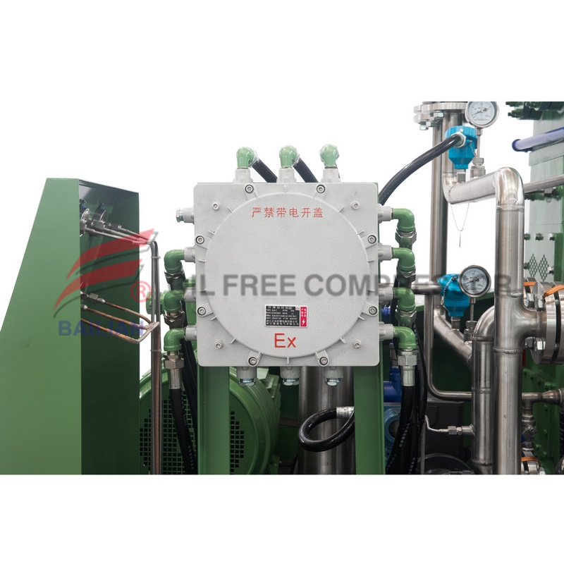 Compresseur d'oxygène sans huile 500 nm3 5bar